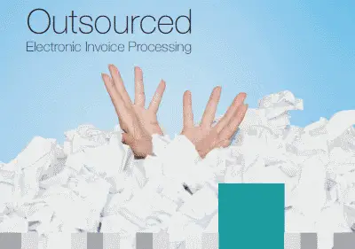 Cover of Outsourced Electronic Invoice Processing brochure