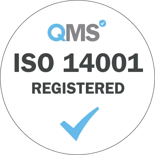 Dajon is certified compliant to ISO 14001 standard